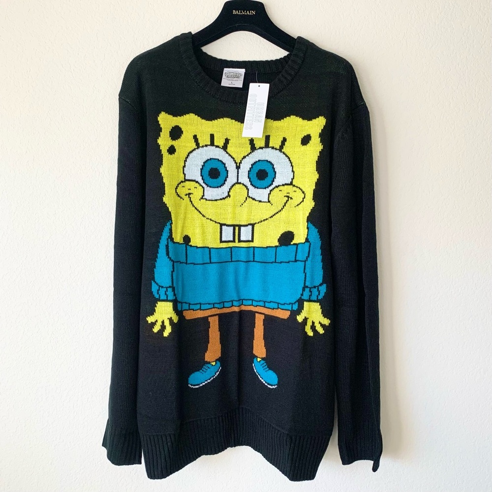 SpongeBob SquarePants Nickelodeon thick knit sweating